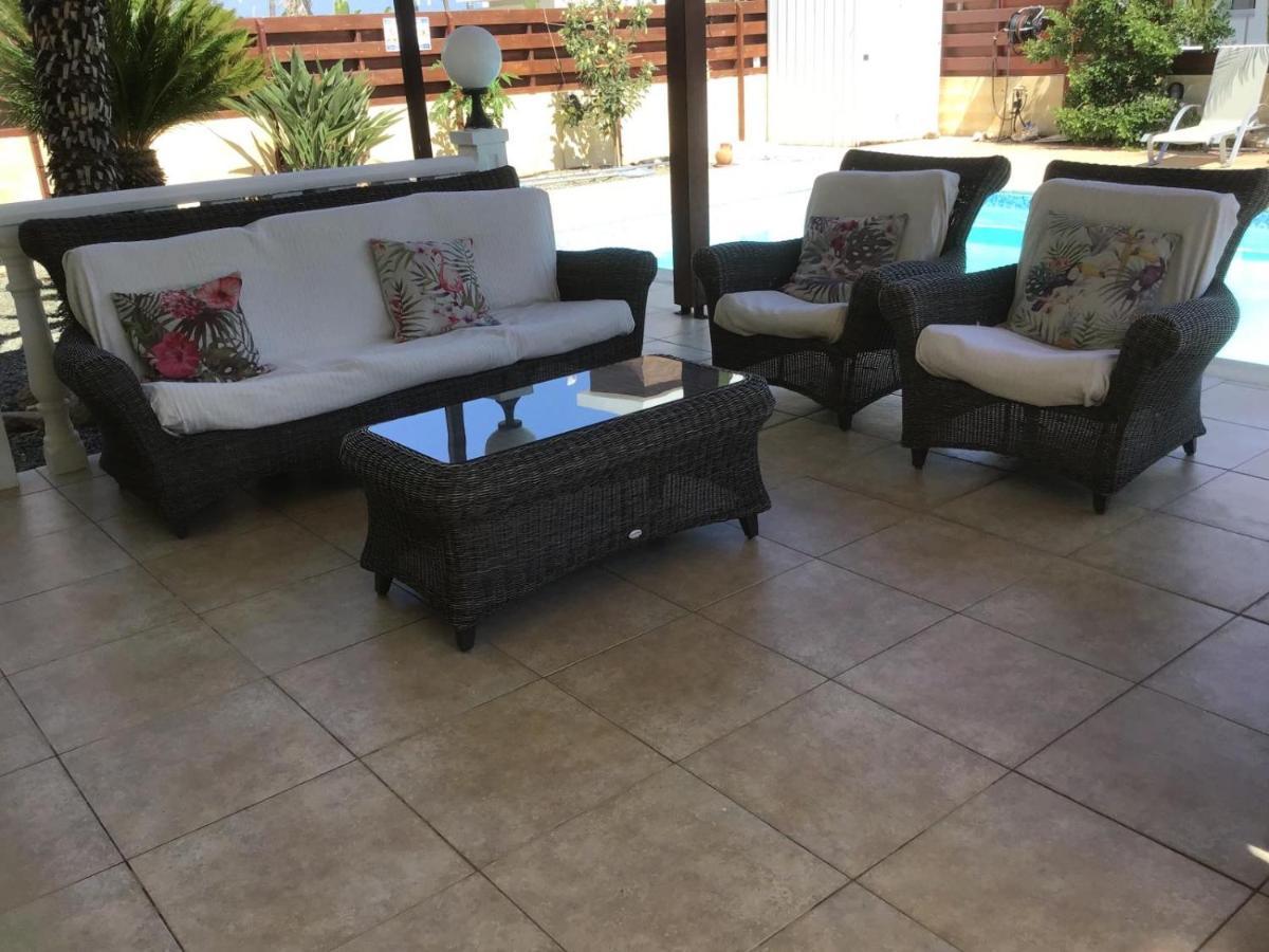 Carolyn Villa Is A Luxury 4-Bedroom Villa With Private Pool In Ayia Napa Agia Napa Exterior foto