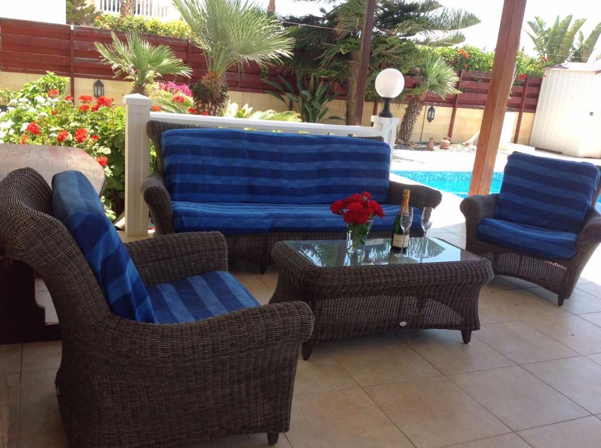 Carolyn Villa Is A Luxury 4-Bedroom Villa With Private Pool In Ayia Napa Agia Napa Exterior foto